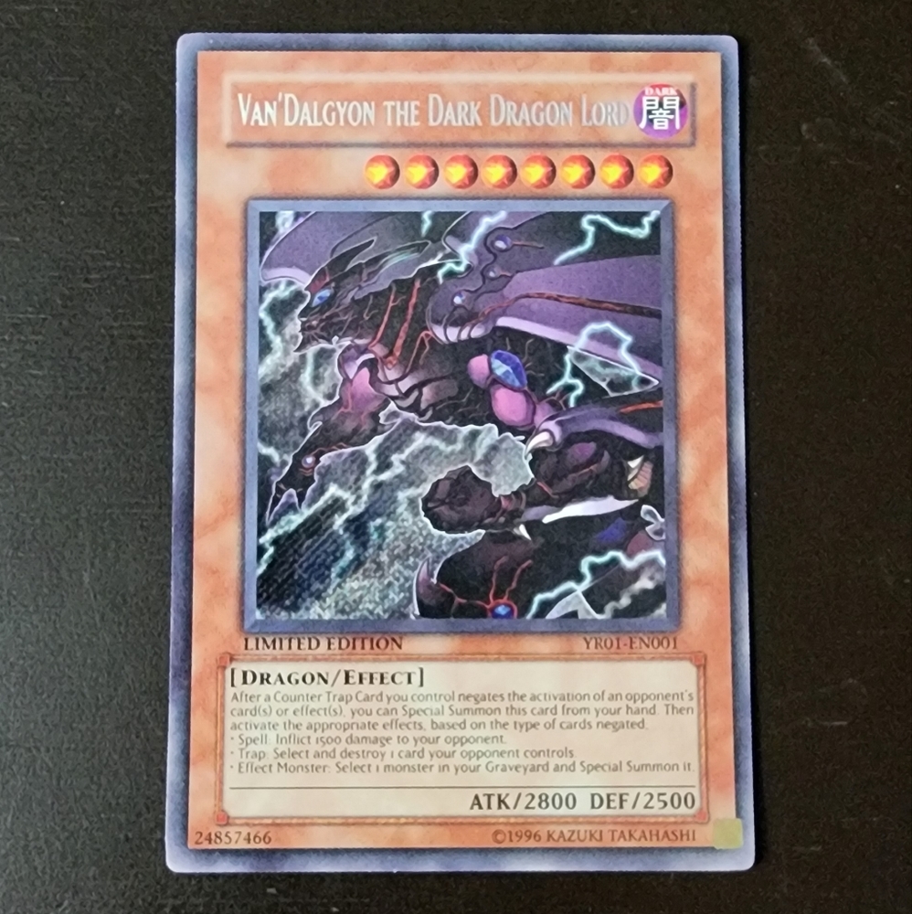 Yu-Gi-Oh! Van'Dalgyon the Dark Dragon Lord card
